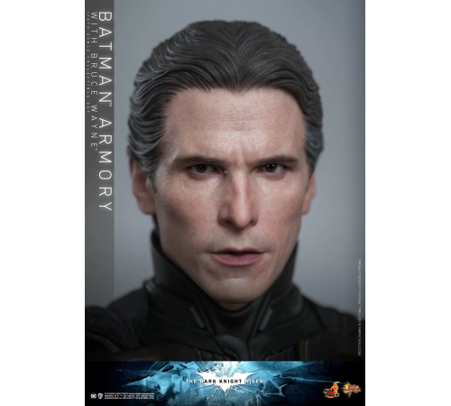 Фигурка Hot Toys MMS702 Dark Knight Rises - Batman Armory w Bruce Wayne Set 1/6