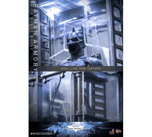 Фигурка Hot Toys MMS702 Dark Knight Rises - Batman Armory w Bruce Wayne Set 1/6