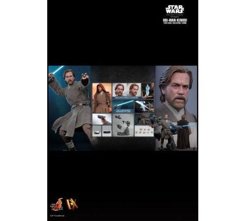 Фигурка Hot Toys DX26 Obi-Wan Kenobi — Оби-Ван Кеноби (Звездные Войны, Star Wars) 1/6