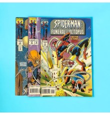 Комплект комиксов Spider-Man: Funeral For An Octopus. Выпуски 1-3 (из 3)