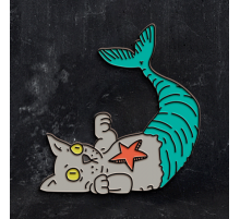 Металлический значок-пин Морской котик