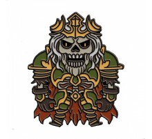 Металлический значок-пин Скелет Леорик