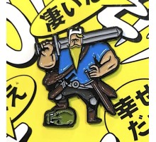 Металлический значок-пин Время приключений: Фин-воин