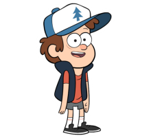 Деревянный значок «Диппер»