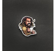 Деревянный значок «Аквамен»