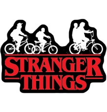 Деревянный значок «Stranger Things»