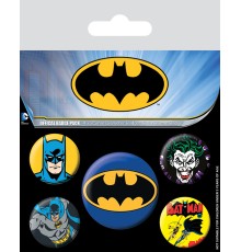 Значки Pyramid: DC: Batman 5 шт.