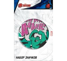 Значок Disney Marvel – Мстители (Халк)
