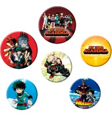 Значки GB eye: My Hero Academia 6 шт.