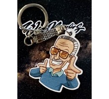 Деревянный брелок «Стэн Ли (Nice!)»
