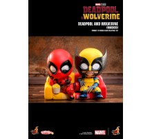 Фигурка Hot Toys — Deadpool & Wolverine (Masked) Cosbaby (S) Bobble-Head COSB1121