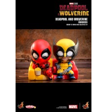 Фигурка Hot Toys — Deadpool & Wolverine (Masked) Cosbaby (S) Bobble-Head COSB1121