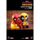 Фигурка Hot Toys — Deadpool & Wolverine (Masked) Cosbaby (S) Bobble-Head COSB1121