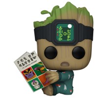 Фигурка Funko POP! Bobble Marvel I Am Groot Groot In Onesie With Book (1193) 70651