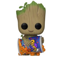 Фигурка Funko POP! Bobble Marvel I Am Groot Groot With Cheese Puffs (1196) 70654 Фигурка Funko POP! Bobble Marvel I Am Groot Groot With Cheese Puffs (1196) 70654