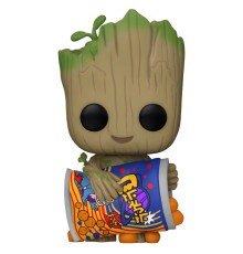 Фигурка Funko POP! Bobble Marvel I Am Groot Groot With Cheese Puffs (1196) 70654