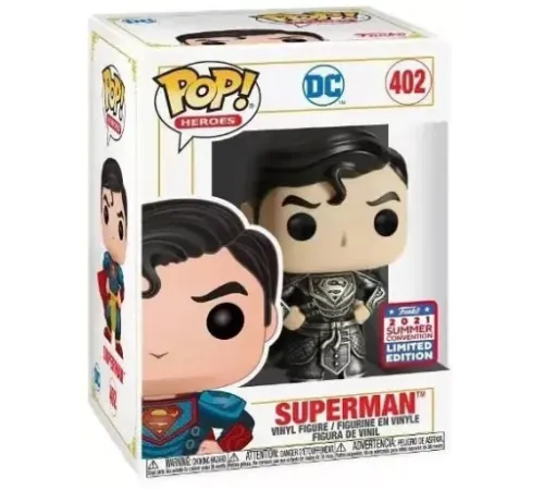 Фигурка Funko POP! Heroes DC Superman Imperial Palace - Black Metallic (402) 62981 Фигурка Funko POP! Heroes DC Superman Imperial Palace - Black Metallic (402) 62981