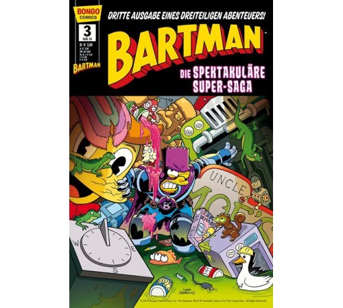 Bartman. Die Spektakuläre Super-Saga #3 (Б/у)