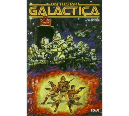 BATTLESTAR GALACTICA 1999 Tourbook Dark Genesis (Realm Press)