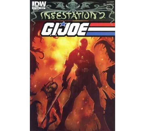 Infestation 2 GI Joe #1 Regular Cover B