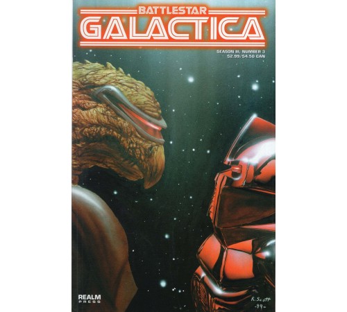 Battlestar Galactica Season III #3 (Realm Press)