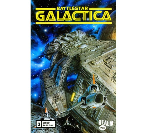 Battlestar Galactica #3 (Realm Press)