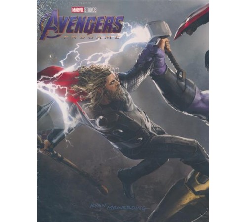 Avengers Endgame Art Of Movie HC Slipcase