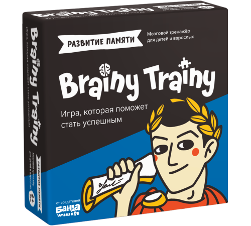 Игра-головоломка BRAINY TRAINY Развитие памяти