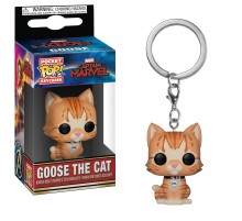Брелок Funko POP! Keychain: Marvel: Captain Marvel: Goose the Cat 36440-PDQ