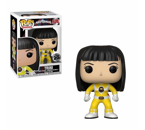 Фигурка Funko POP! Vinyl: Power Rangers: Yellow Ranger (No Helmet) 32809