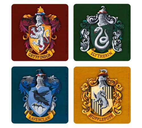 Подставки под напитки Harry Potter Houses Set 4 Coasters ABYCOS001