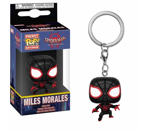 Брелок Funko Pocket POP! Keychain: Animated Spider-Man: S-M Miles 34756-PDQ