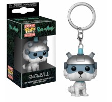 Брелок Funko Pocket POP! Keychain: Rick & Morty: Snowball 32351-PDQ