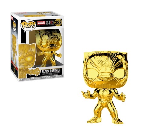 Фигурка Funko POP! Bobble: Marvel: MS 10: Black Panther (Chrome)  33520