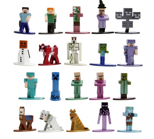 Набор Jada Toys Nano Metalfigs Minecraft wave 2 1.65