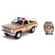 Jada Toys Stranger Things Модель Машинки 1:24 1980 Chevy K5 Blazer W/Badge 31111