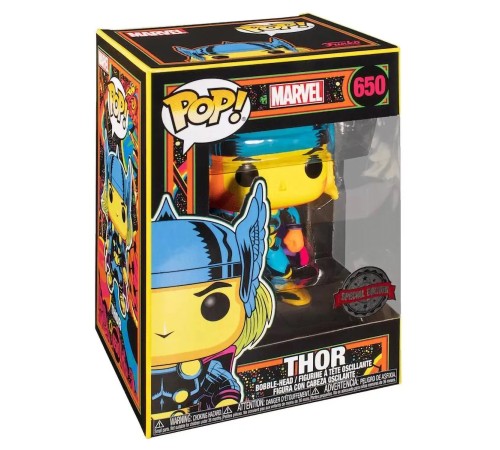 Фигурка Funko POP! Bobble Marvel Thor (Black Light) (Exc) 48847