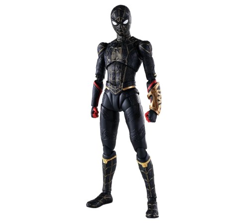 Фигурка S.H. Figuarts Человек Паук Spider-Man ［Black & Gold Suit］(Spider-Man: No Way Home) Special Set 630070