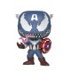 Фигурка Funko POP! Bobble Marvel Venom Venomized Captain America (364) 32686