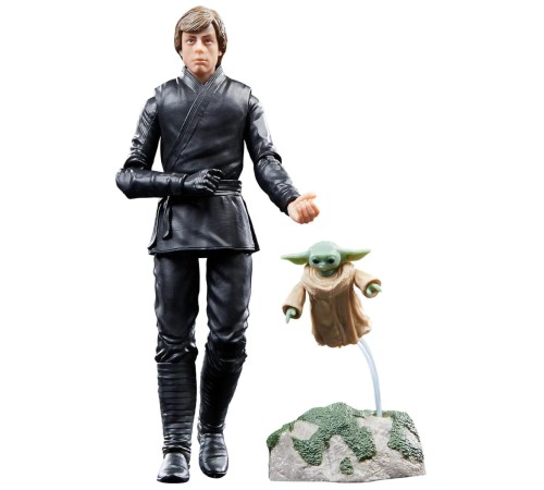 Фигурка Star Wars Black Series Book of Boba Fett Luke Skywalker & Grogu 15 см F8345