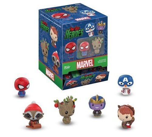 Фигурка Funko Pint Size Heroes: Marvel Holiday: 24PK PDQ 34447