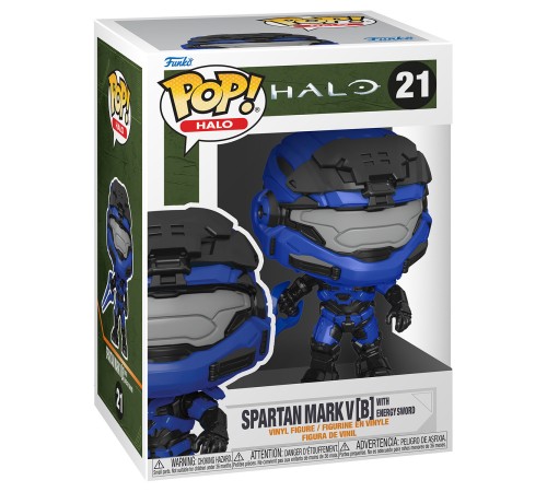 Фигурка Funko POP! Games Halo Infinite Spartan Mark V [B] with Energy Sword w/Chase (21) 59336