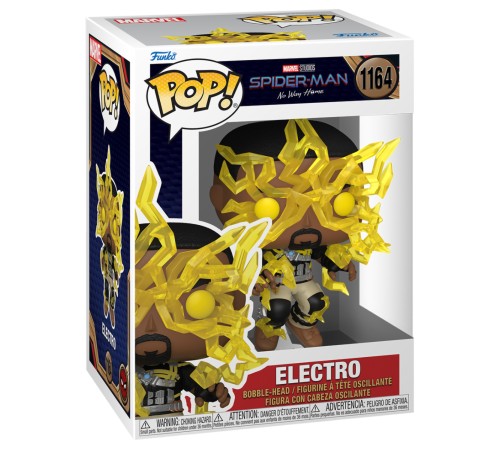 Фигурка Funko POP! Bobble Marvel Spider-Man No Way Home Electro Finale (1164) 67604