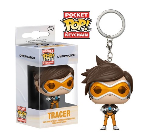 Брелок Funko Pocket POP! Keychain: Overwatch: Tracer 14312-PDQ