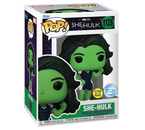 Фигурка Funko POP! Bobble Marvel She-Hulk She-Hulk (GW) (Exc) (1126) 65101