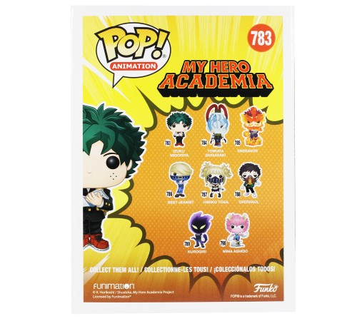 Фигурка Funko POP! Animation My Hero Academia Izuku Midoriya (Middle School Uniform) (783) 48476