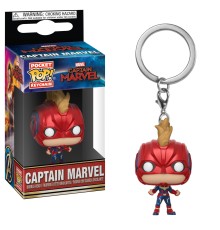 Брелок Funko POP! Keychain: Marvel: Captain Marvel: Captain Marvel (with Helmet) 36439-PDQ