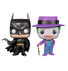 Фигурка Funko POP! Heroes DC Batman (1989) Joker & Batman (MT) (Exc) 2PK 62480