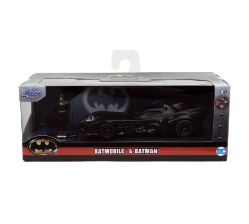 Набор Jada Toys Модель Машинки Batmobile 1:32 1989 Batmobile W/Batman Figure 31704