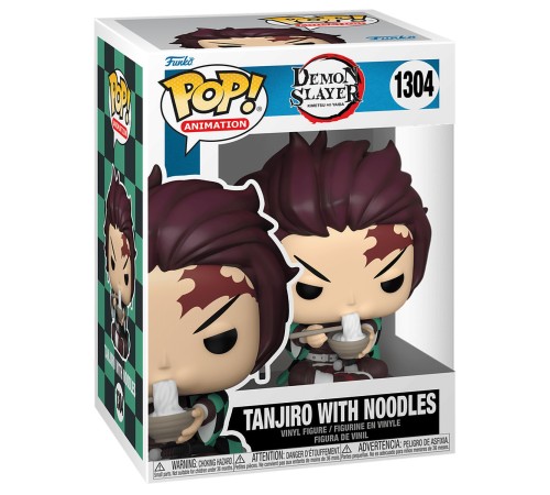 Фигурка Funko POP! Animation Demon Slayer Tanjiro w/Noodles (1304) 57346